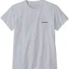 Patagonia P-6 Logo Responsibili-Tee Women, Orange -Campingtøj Butik patagonia p 6 logo responsibili tee women white 4