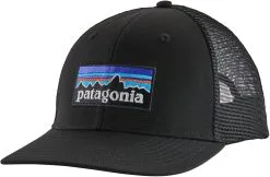 Patagonia P-6 Logo Kasket, Sort