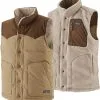 Patagonia Reversible Bivy Ned Vest Herrer, Beige