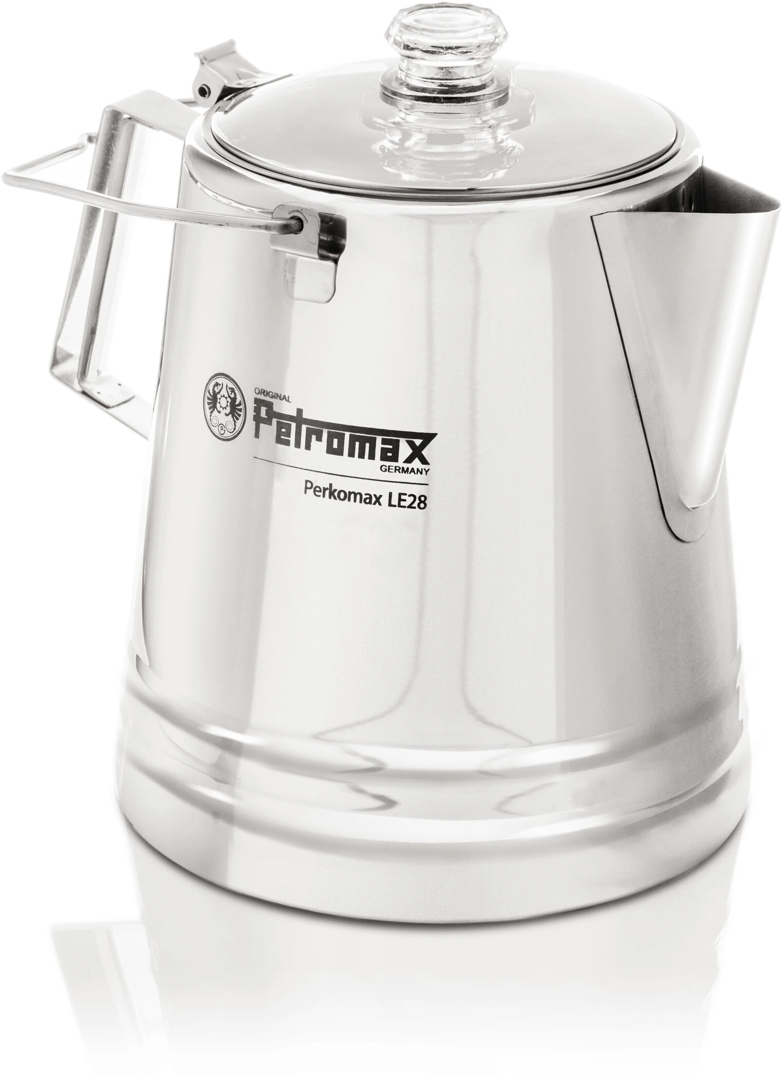Petromax Perkomax Le28 Kaffekande Rustfrit Stål 3 Petromax Perkomax Le28 Kaffekande Rustfrit Stål