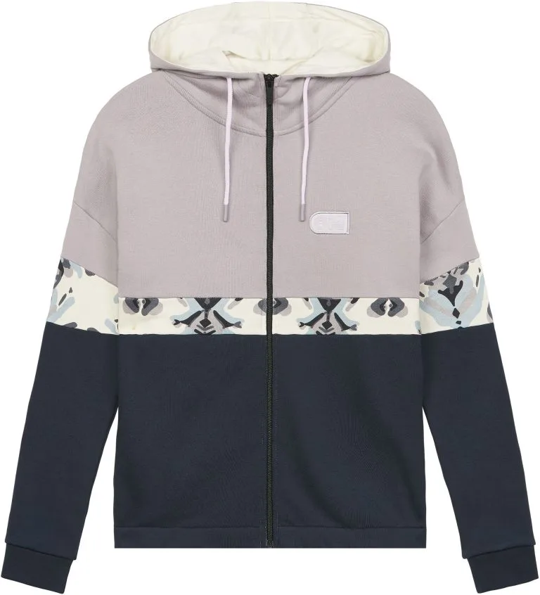 Picture Clairy Hættetrøje Med Lynlås Damer, Violet/blå 3 Picture Clairy Hættetrøje Med Lynlås Damer, Violet/blå