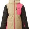 Picture Kamelya Jakke Unge, Hvid/pink -Campingtøj Butik picture kamelya jacket youth black 2