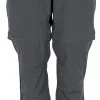 Pinewood Everyday Travel Bukser Damer, Gr&oslash;n -Campingtøj Butik pinewood everyday travel zip off trousers women ash grey 2