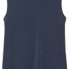 Prana Rogue &AElig;rmel&oslash;s Top Damer, Bl&aring; -Campingtøj Butik prana rogue sleeveless top women nautical 3