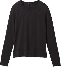 Prana Sol Protect Top Damer, Sort