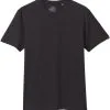 Prana Standard SS Crew T-shirt Herrer, Grå 2 Prana Standard SS Crew T-shirt Herrer, Grå -Campingtøj Butik prana standard ss crew t shirt men black 1