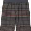 Prana Super Mojo II Shorts Herrer, Oliven -Campingtøj Butik prana super mojo ii shorts men black olive stripe 3