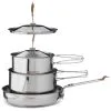 Primus CampFire Madlavningss&aelig;t Rustfrit St&aring;l Lille -Campingtøj Butik primus campfire cookset stainless steel small 1