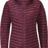 Rab Cirrus Flex 2.0 H&aelig;ttetr&oslash;je Damer, Gr&aring; -Campingtøj Butik rab cirrus flex 20 hoody women deep heather 2 1