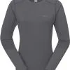 Rab Conduit Crew Skjorte Damer, Gr&aring; -Campingtøj Butik rab conduit crew shirt women beluga 2