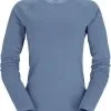 Rab Dihedral Crew LS Tee Damer, Blå 2 Rab Dihedral Crew LS Tee Damer, Blå -Campingtøj Butik rab dihedral crew ls tee women bering sea 5 1