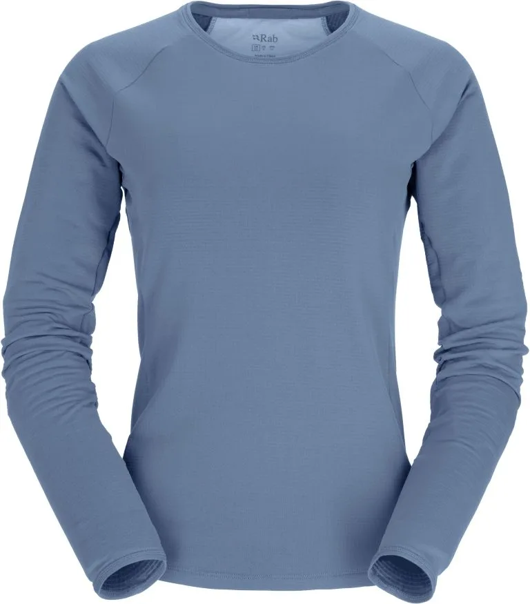 Rab Dihedral Crew LS Tee Damer, Blå 3 Rab Dihedral Crew LS Tee Damer, Blå