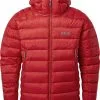 Rab Electron Pro Jakke Herrer, Bl&aring; -Campingtøj Butik rab electron pro jacket men ascent red 5 1
