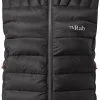 Rab Electron Pro Vest Damer, Gr&aring; -Campingtøj Butik rab electron pro vest women anthracite 6