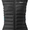 Rab Microlight Vest Damer, Rød 1 Rab Microlight Vest Damer, Rød -Campingtøj Butik rab microlight vest women black 6