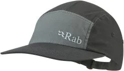 Rab Venant 5 Panel Cap, Gr&aring;/orange