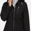 Regatta Britedale Jakke Damer, Sort -Campingtøj Butik regatta britedale jacket women black 10