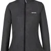 Regatta Connie V Jakke Damer, Bl&aring; -Campingtøj Butik regatta connie v jacket women black marl 4