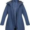Regatta Denbury III Jakke Damer, Gr&aring; -Campingtøj Butik regatta denbury iii jacket women dark denim dark denim 10