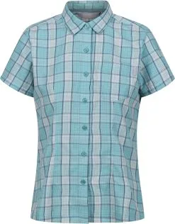 Regatta Mindano VI T-Shirt Women, Gr&oslash;n/hvid