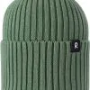 Reima Hattara Hue B&oslash;rn, Bl&aring; -Campingtøj Butik reima hattara beanie kids green clay 4