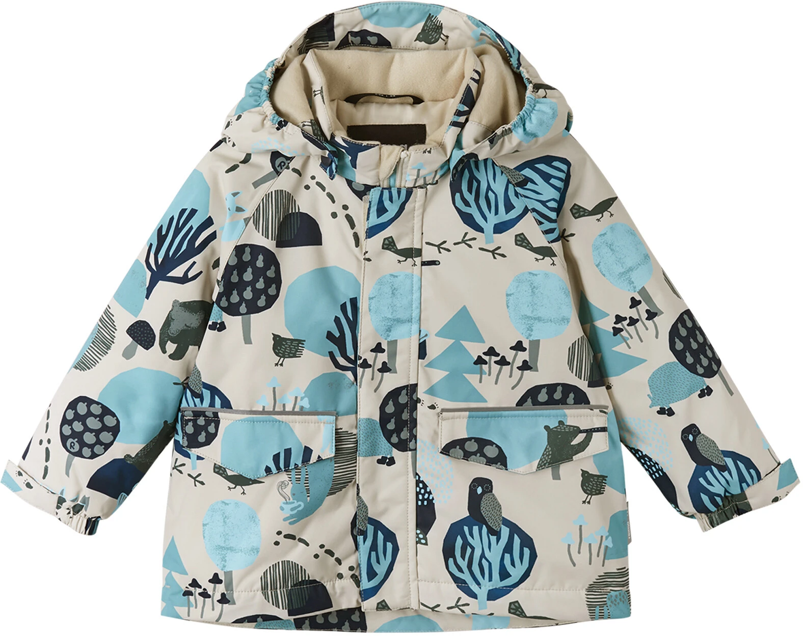 Reima Kustavi Reimatec Vinterjakke Småbørn, Beige/blå 3 Reima Kustavi Reimatec Vinterjakke Småbørn, Beige/blå