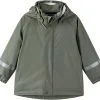 Reima Lampi Regnfrakke Børn, Rød 1 Reima Lampi Regnfrakke Børn, Rød -Campingtøj Butik reima lampi raincoat kids greyish green 6 1