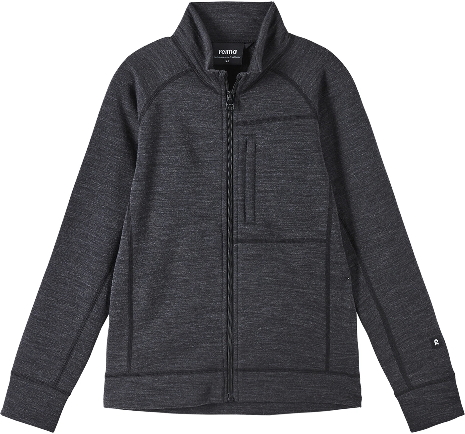 Reima Mahti Jumper Unge, Grøn/oliven 3 Reima Mahti Jumper Unge, Grøn/oliven