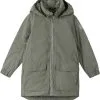 Reima Muruseni Reimatec Parka Piger, Gul -Campingtøj Butik reima muruseni reimatec parka girls greyish green 4