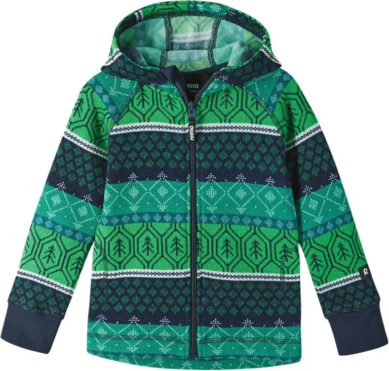 Reima Northern Fleecetrøje Unge, Blå 3 Reima Northern Fleecetrøje Unge, Blå