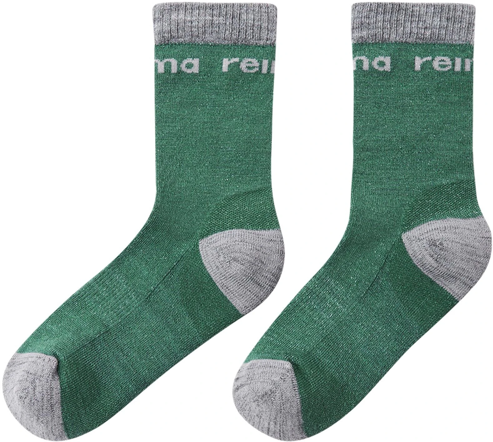 Reima Saapas Socks Kids, Rød/grå 3 Reima Saapas Socks Kids, Rød/grå