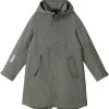 Reima Seiskari Reimatec Jakke B&oslash;rn, Gr&oslash;n -Campingtøj Butik reima seiskari reimatec jacket kids greyish green 7