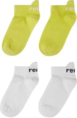 Reima Vipellys Sokker B&oslash;rn, Gul/hvid