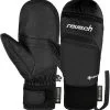 Reusch Bolt SC GORE-TEX Vanter B&oslash;rn, Sort -Campingtøj Butik reusch bolt sc gore tex mittens kids black white 3