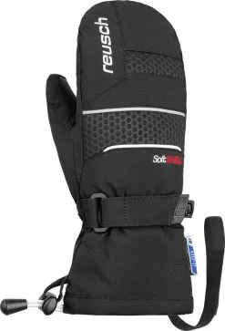 Reusch Connor R-TEX XT Handsker B&oslash;rn, Sort/gr&aring;