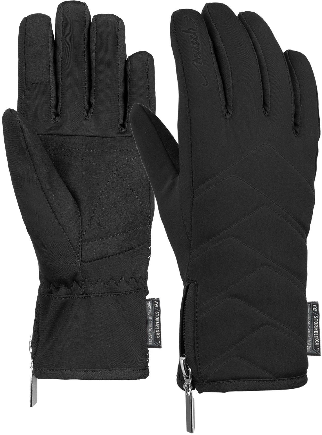 Reusch Loredana TOUCH-TEC Handsker Damer, Sort 3 Reusch Loredana TOUCH-TEC Handsker Damer, Sort