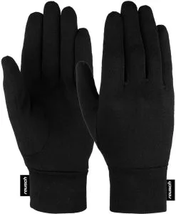 Reusch Merino Wool Conductive Handsker, Sort