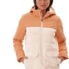 Rip Curl Anti Series Ridge II Jakke Damer, Beige/orange -Campingtøj Butik rip curl anti series ridge ii jacket women clay 5