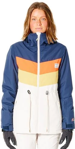 Rip Curl Betty Snejakke Damer, Bl&aring;/hvid