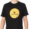 Rip Curl Corp Icon T-shirt Drenge, Gul -Campingtøj Butik rip curl corp icon ss shirt boys black 3