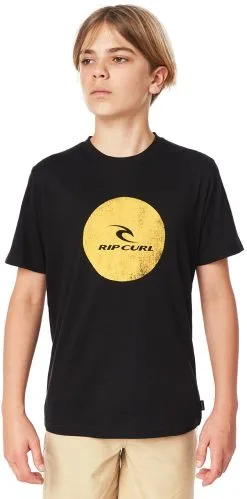 Rip Curl Corp Icon T-shirt Drenge, Gul