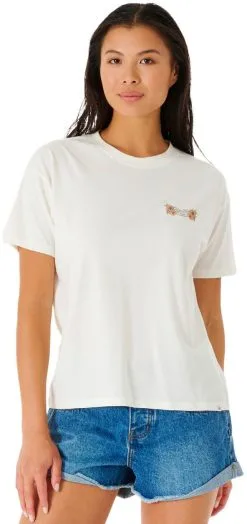 Rip Curl Hula Surfer Relaxed Tee Women, Bl&aring;