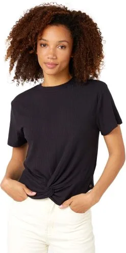 Rip Curl Lauria Rib Top Women, Sort