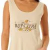 Rip Curl Oceans Together Ribbed Tank Women, Beige