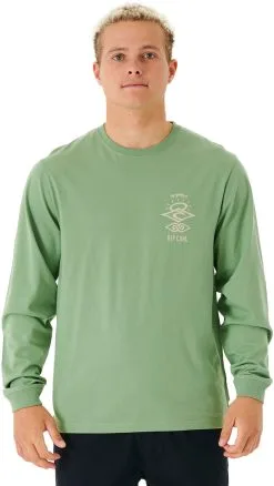Rip Curl Search Icon LS Shirt Men, Hvid