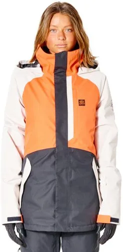 Rip Curl Sundry Snejakke Damer, Hvid/orange