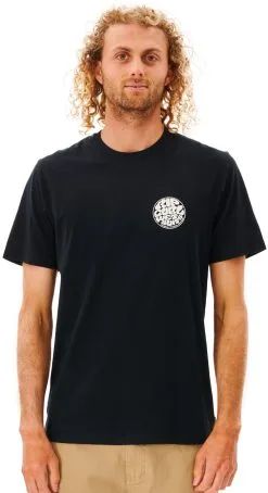 Rip Curl Wetsuit Icon T-shirt Herrer, Sort