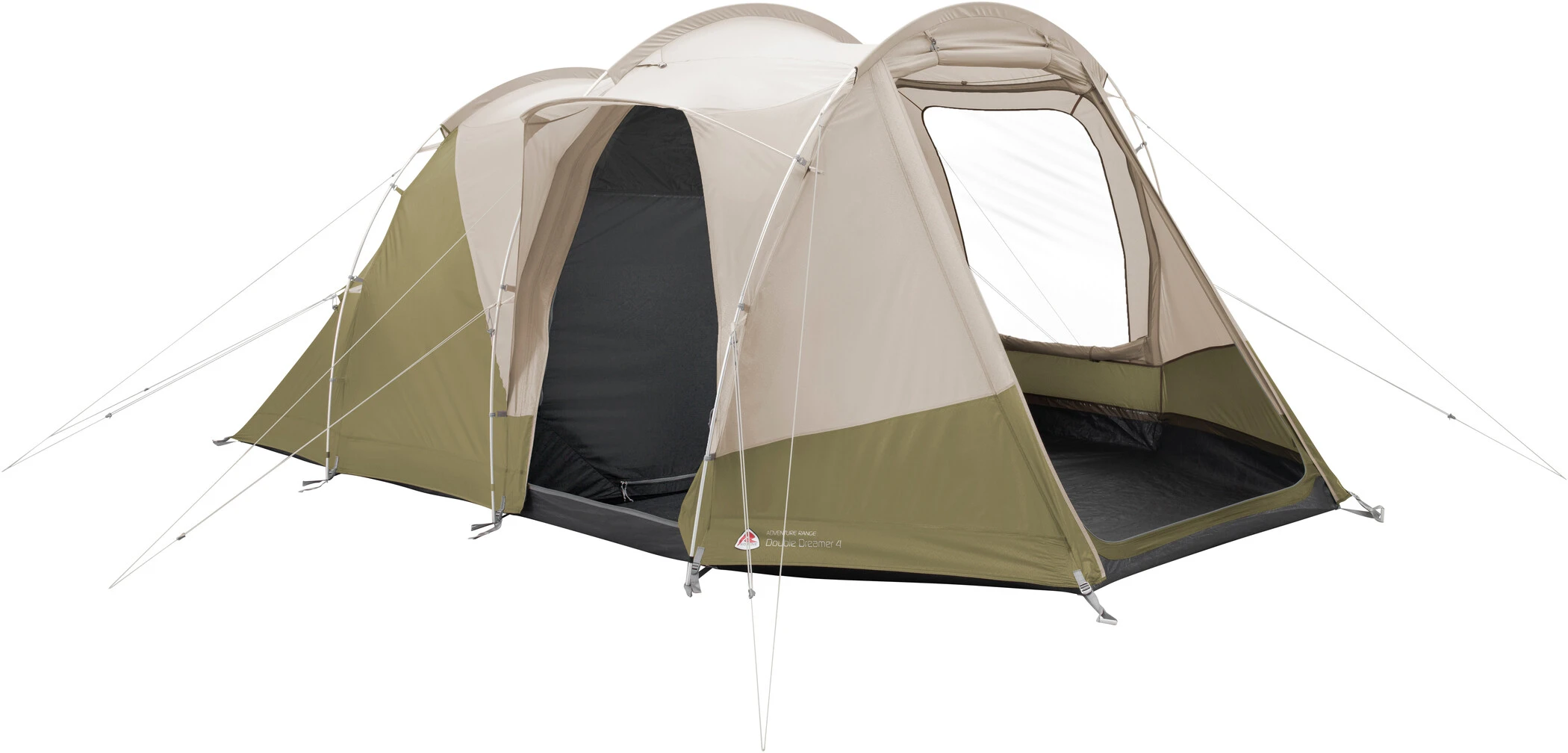 Robens Double Dreamer 4 Tunnel Tent, Beige/oliven 3 Robens Double Dreamer 4 Tunnel Tent, Beige/oliven
