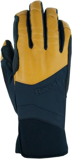 Roeckl Meiringen Handsker, Sort/brun