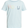 Roxy Day And Night A T-shirt Piger, Turkis -Campingtøj Butik roxy day and night a ss shirt girls cool blue 3